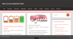 Desktop Screenshot of malcolmedmonstone.com