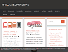 Tablet Screenshot of malcolmedmonstone.com